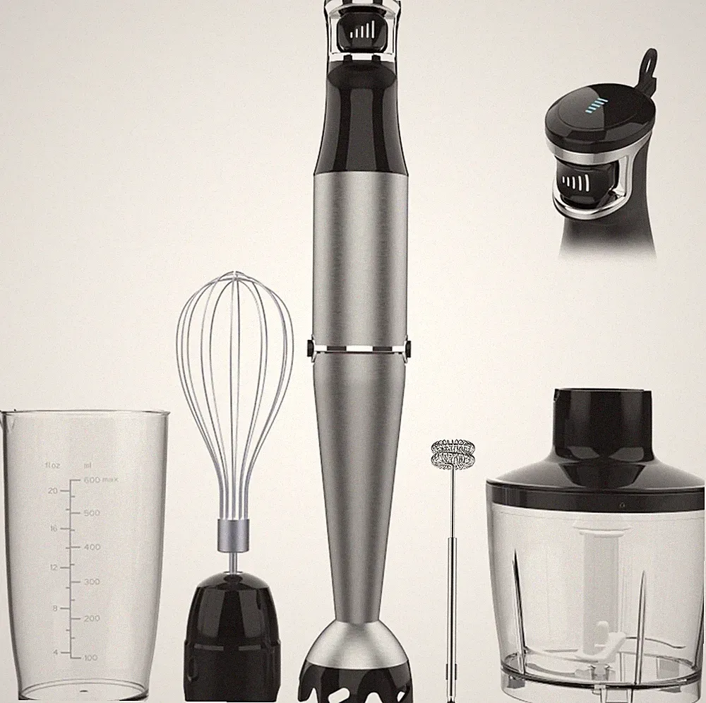 Immersion Blender Handheld Corded Hand Blenders Set 1100W, Trigger Variable Spee