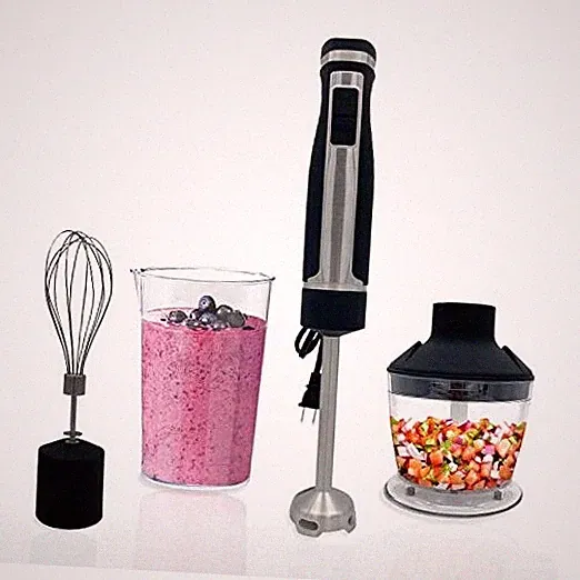 Immersion Blender - Handheld Stick Blender, Whisk, and Food Processor