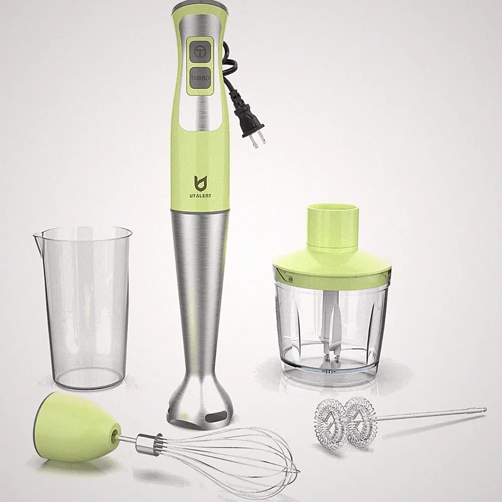 Immersion Blender Set - Puree, Whip, Crush