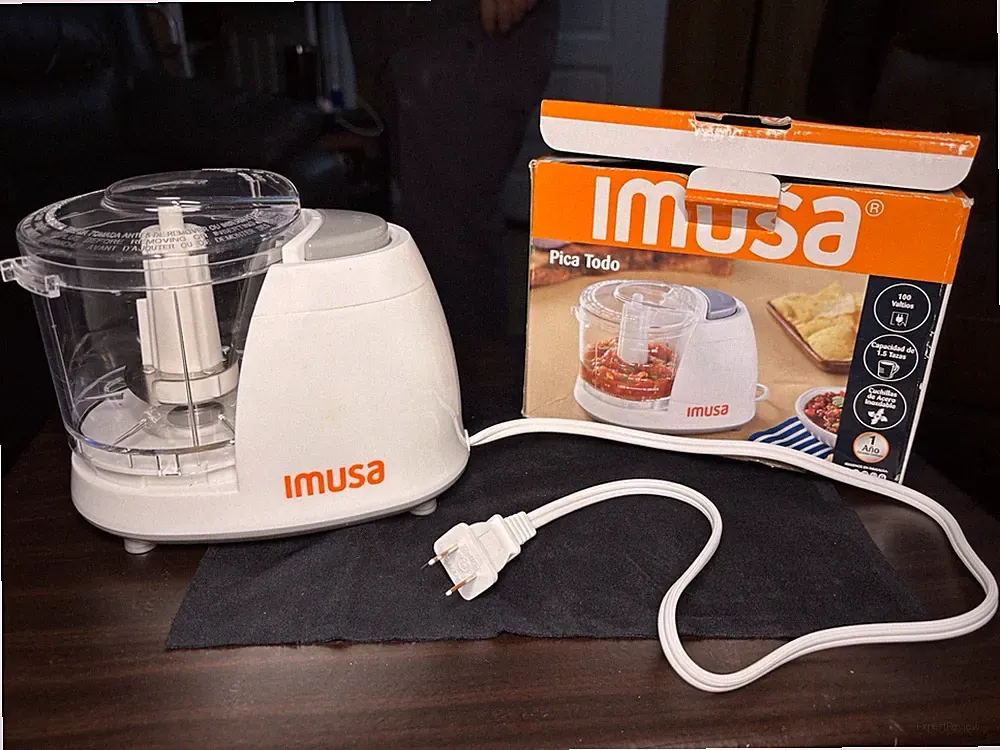 Imusa 1.5 Cup Mini Chopper Stainless Steel Blades
