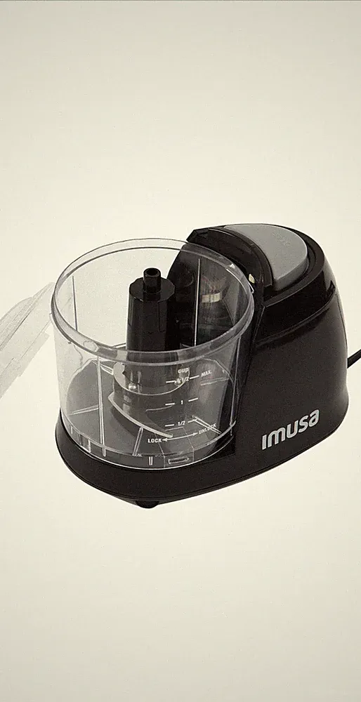 Imusa Kitchen 1.5 Cup Mini Chopper Black 100 Watts