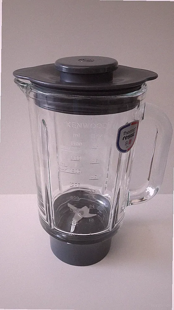 KENWOOD GLASS JUG COMPLETE KW715724 FOR FDM MODELS LISTED BELOW