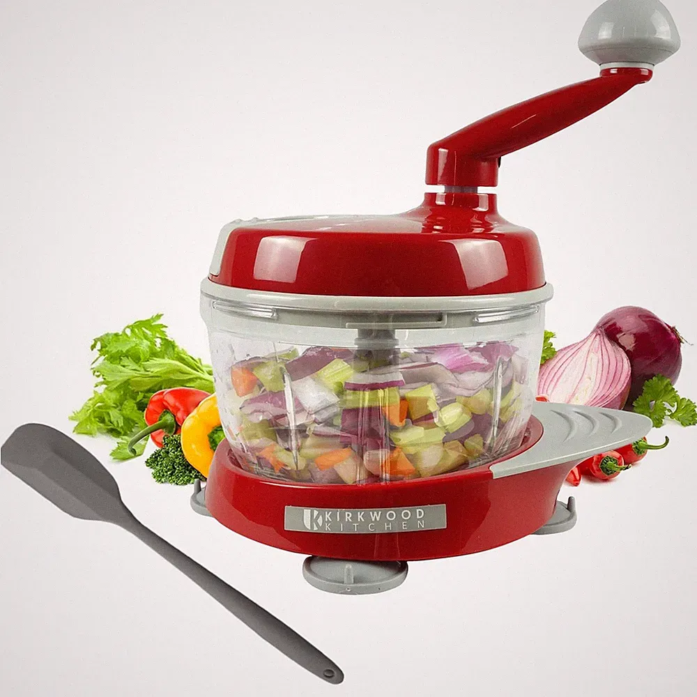 KIRKWOOD KITCHEN Multi-function Manual Food Processor Kitchen Meat Grinder Ve...