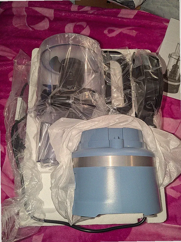 KITCHEN AID 9 CUP FOOD PROCESSOR BLUE VELVET
