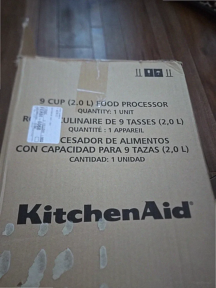 KITCHEN AID 9 CUP FOOD PROCESSOR- Cinnamon Gloss