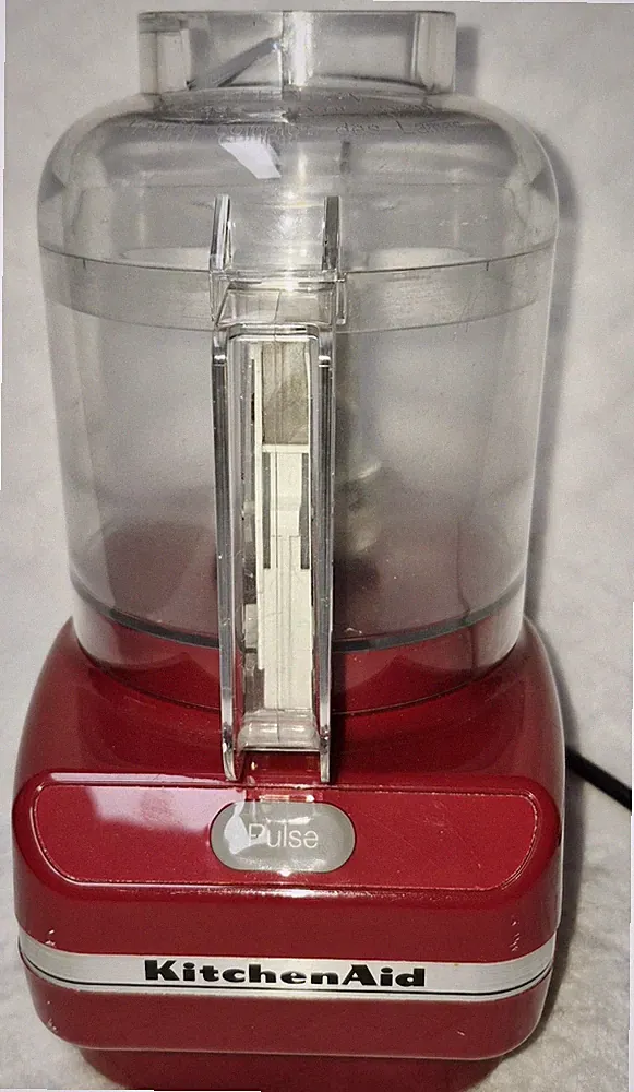 Kitchen Aid Chef's Chopper Mini Food Processor 3 Cups KFC3100ER3 Red