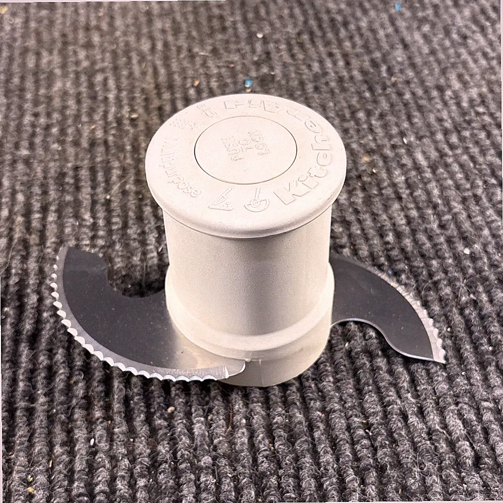Kitchen Aid food processor KFP0922CU 9 cup large multipurpose blade chopper used