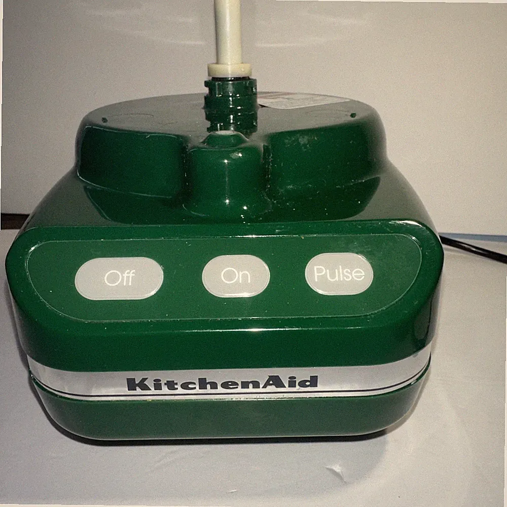 Kitchen Aid Food Processor KFP350 Little Ultra Power Base & Motor Green Tested