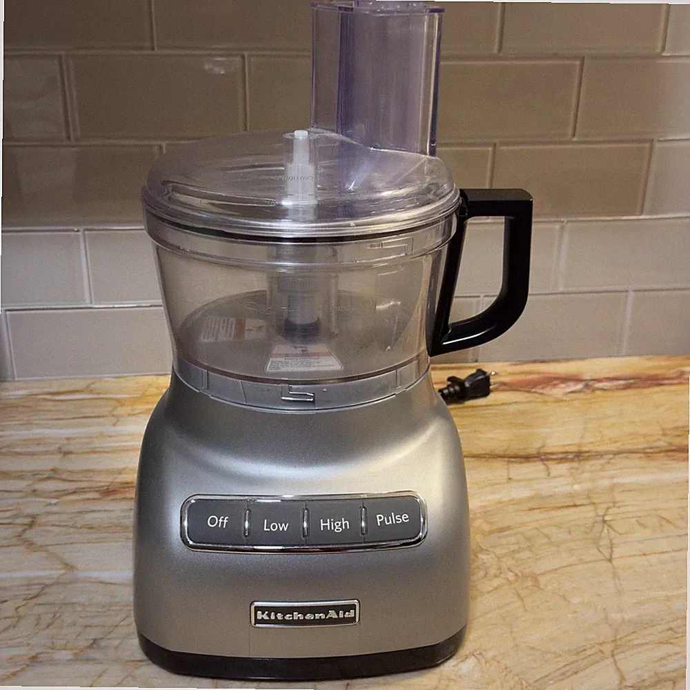 Kitchen Aid Food Processor Silver - 7 Cup - Model KFP0711
