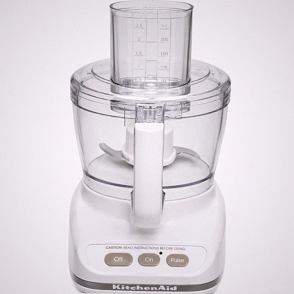 Kitchen Aid Food Processor w interchanging blades KFP495WH - White - Works Great