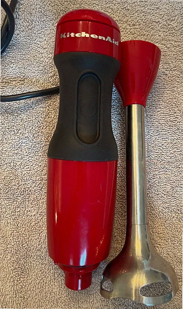 KITCHEN-AID IMMERSION BLENDER RED/BLACK