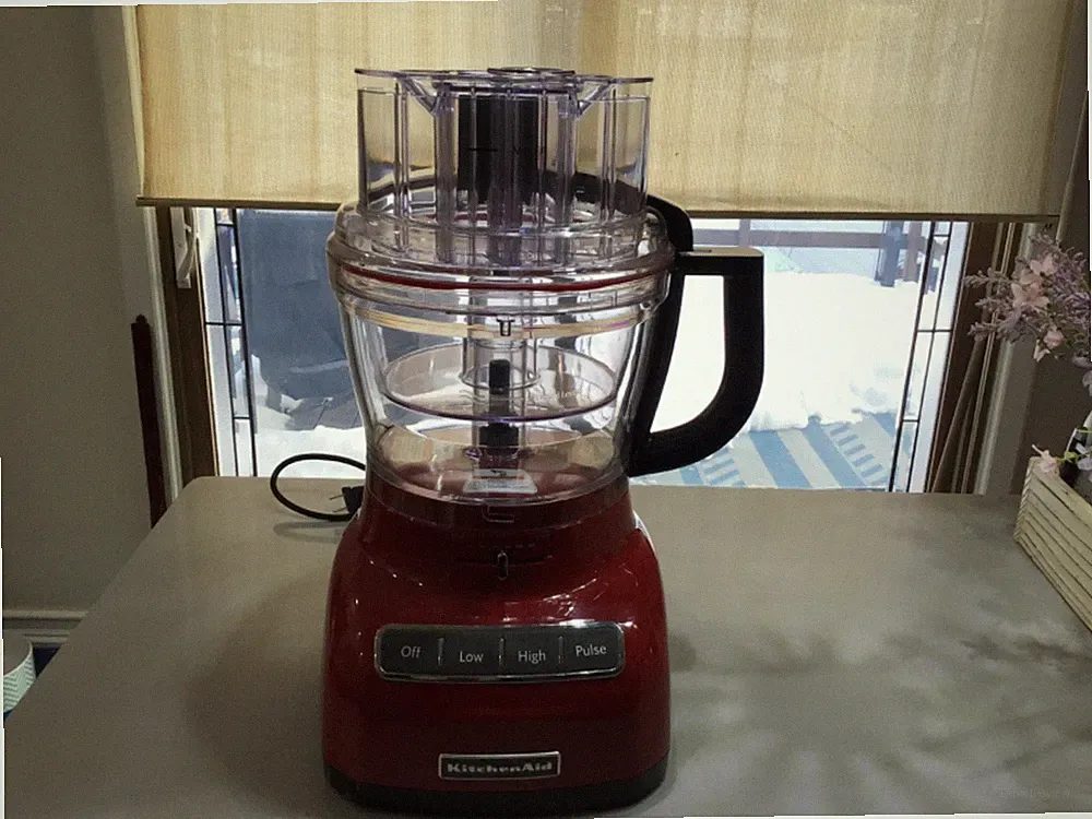 Kitchen Aid KFP133ero 13 Cup Processor Red New No Blades