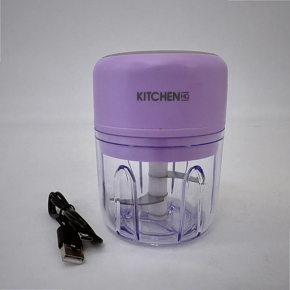 KITCHEN HQ USB Mini Food Chopper Portable Rechargeable Baby Food Travel