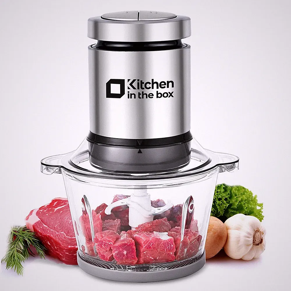 Kitchen in the box Mini Food Processor, Electric Meat Grinder & Food Chopper...