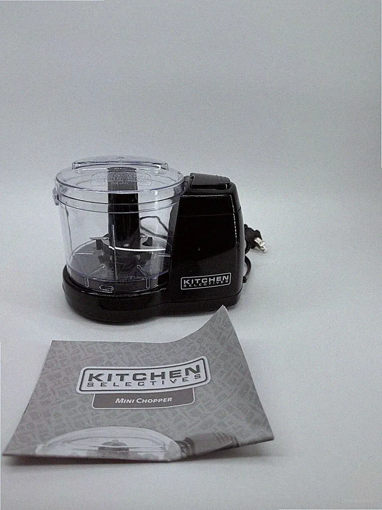 Kitchen Selectives Mini Chopper MC-6 New 2 Cup Food Processor Box Damage