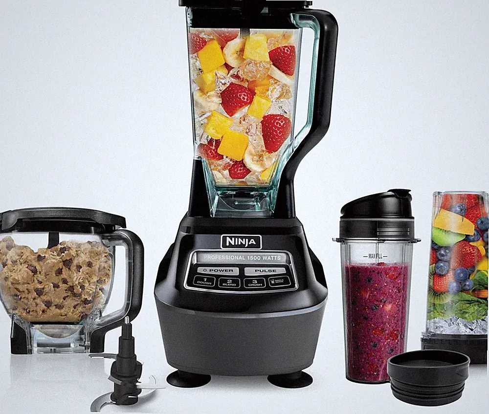 KITCHEN SYSTEM | 8-CUP FOOD PROCESSOR BOWL & 72 Oz. BLENDER ALL-IN-ONE
