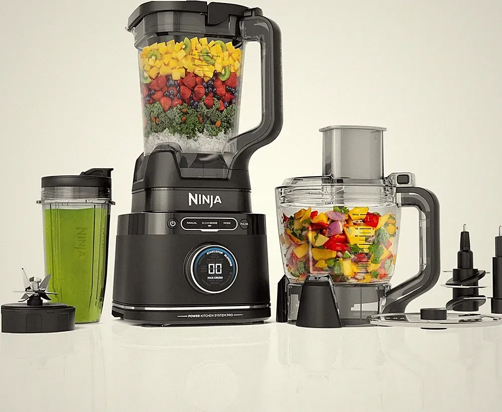 Kitchen System | Food Processor & Blender with BlendSense Technology | 8-Cup Bow