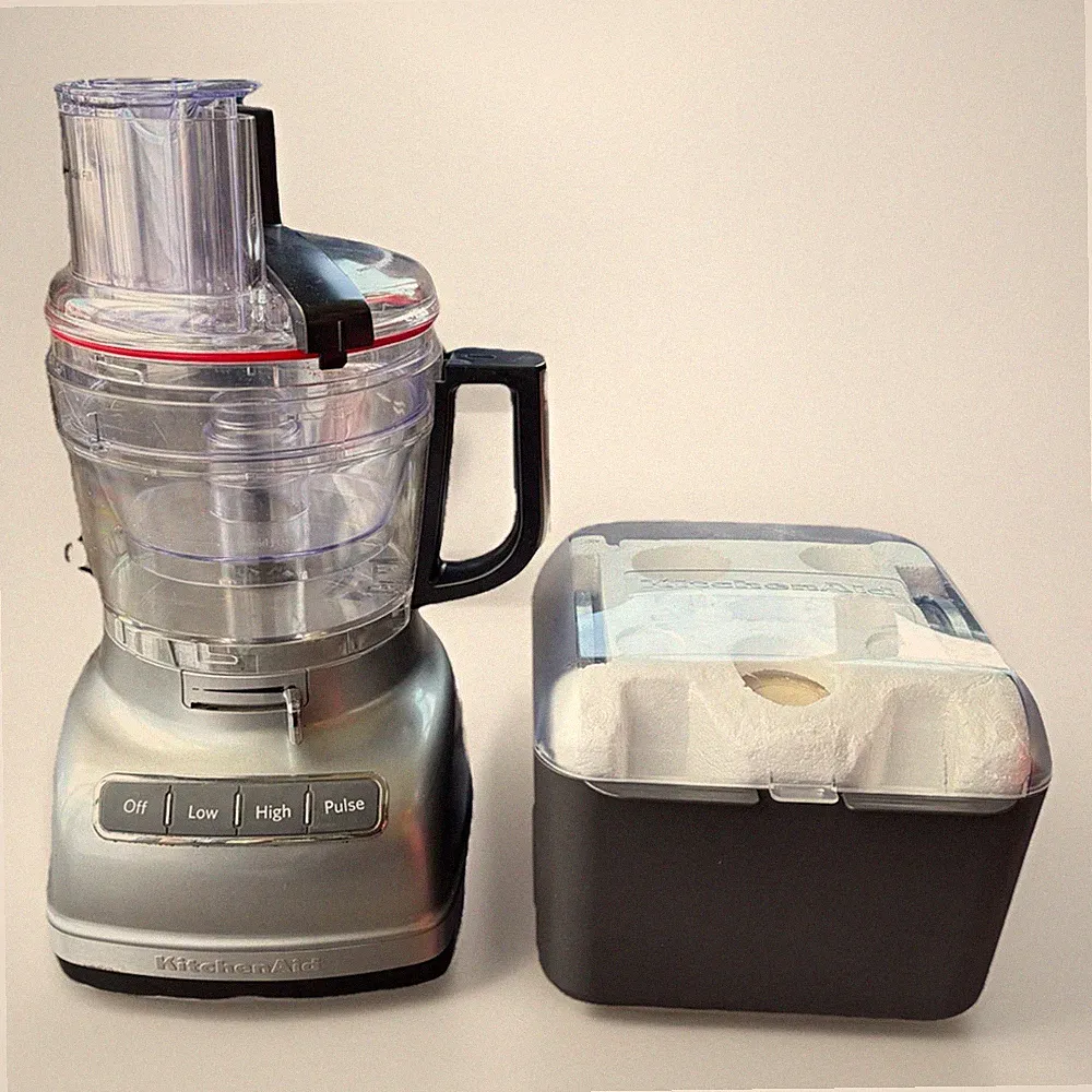 KitchenAid 11-Cup Food Processor Exact Slice System Contour Silver KFP1133CU