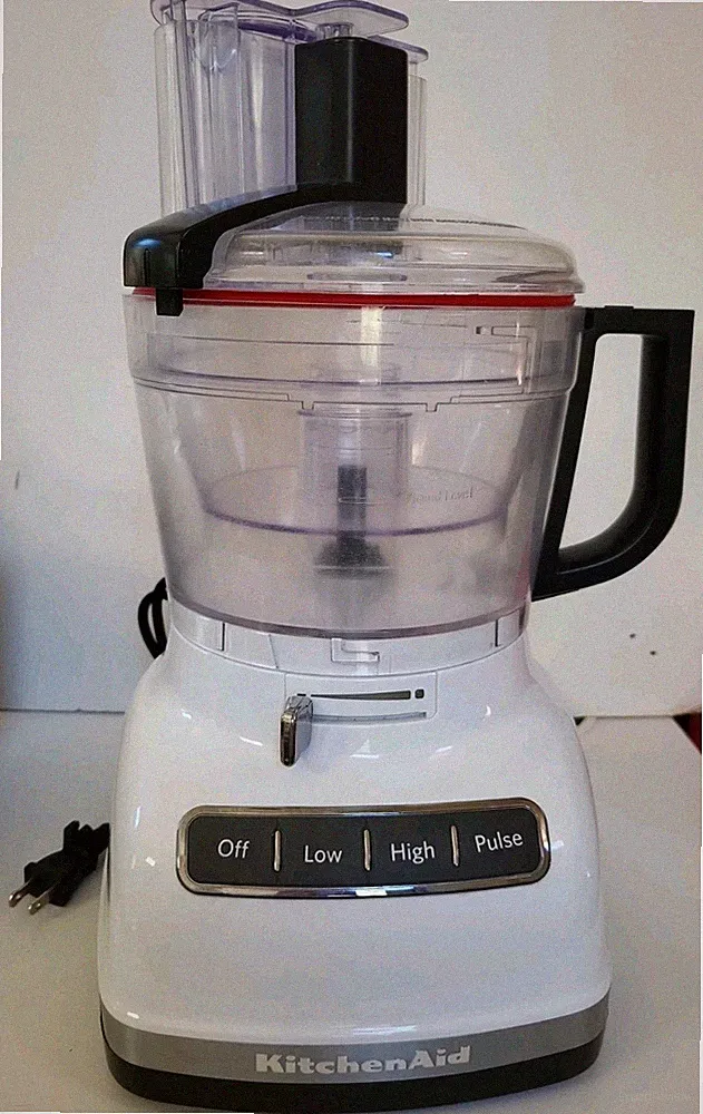 KitchenAid 11-Cup Food Processor ExactSlice System Contour Silver KFP1133