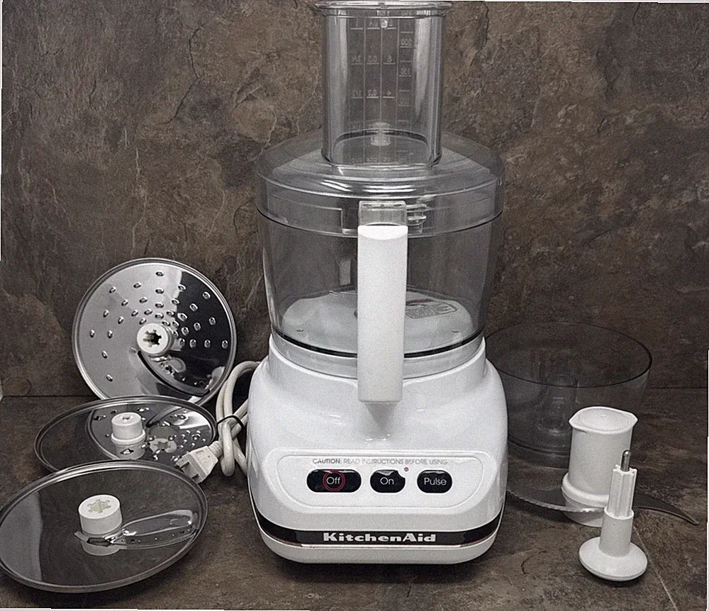 KitchenAid 11 Cup Food Processor Professional KFP590 White Replacement Parts EUC