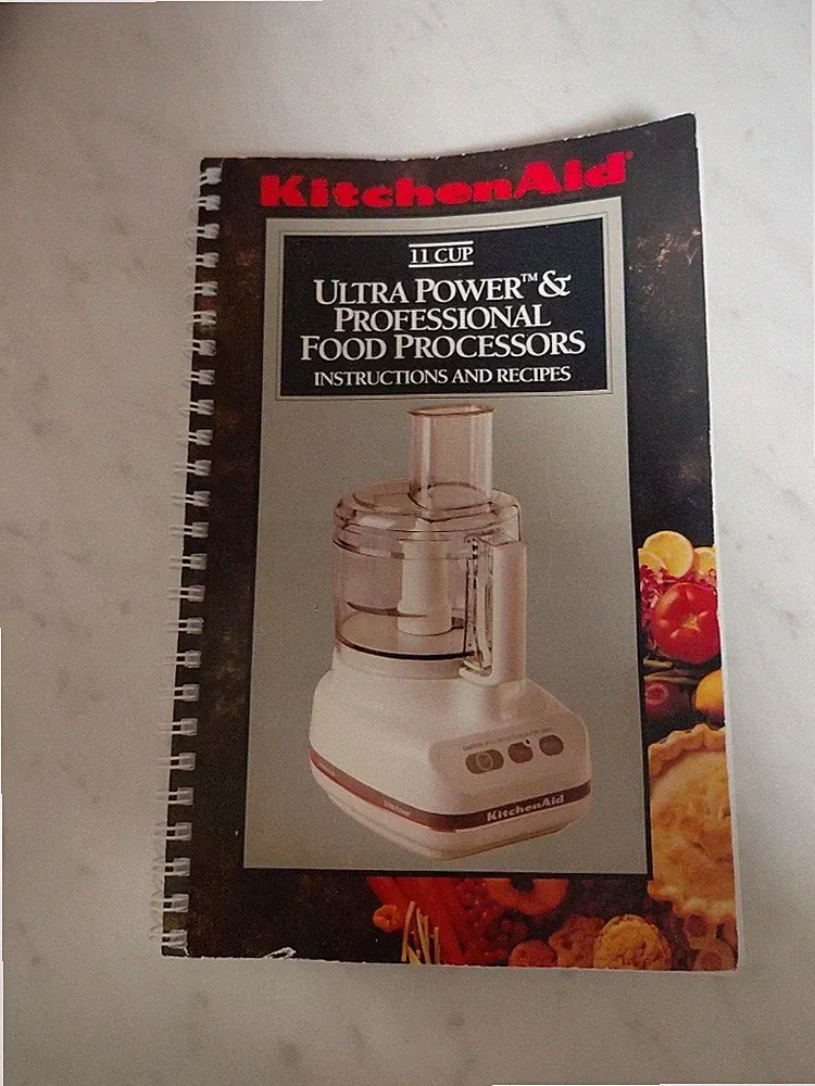 KitchenAid 11 Cup Ultra Power Professional Food Processor Manual