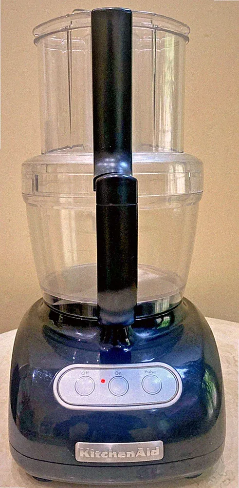 KitchenAid 12 Cup Food Processor Black KFPW760QBW1 Tested w Accessory