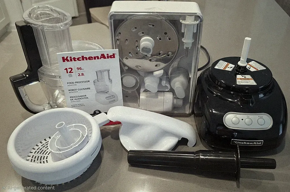 KITCHENAID 12 CUP ULTRA WIDE FOOD PROCESSOR KFPW760OB ONYX BLACK NEW NO BOX