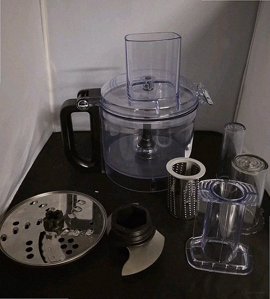 KitchenAid 13-Cup Food Processor Black w/ Bowl Lid S-Blade Slice/Shred NO MOTOR