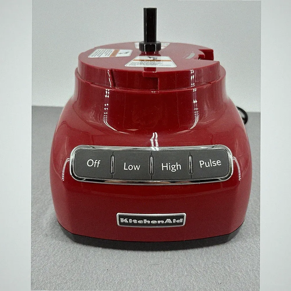 KitchenAid 13 cup Food Processor Empire Red Motor Base Only KFP0711ER0 Tested