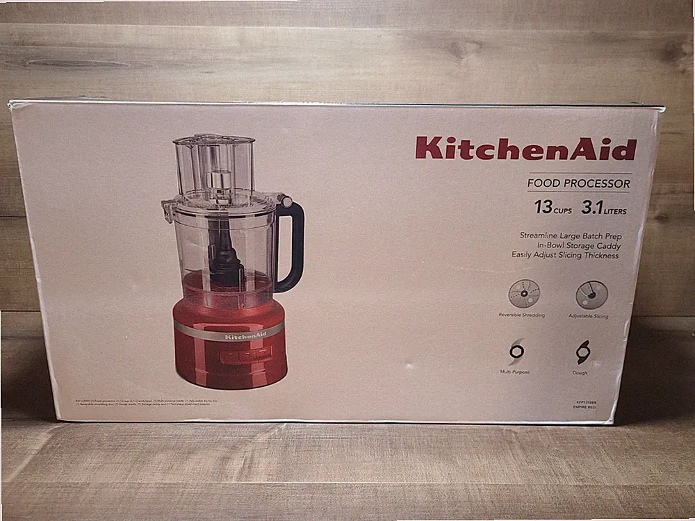 KitchenAid 13-Cup Food Processor - Red (KFP1318ER)