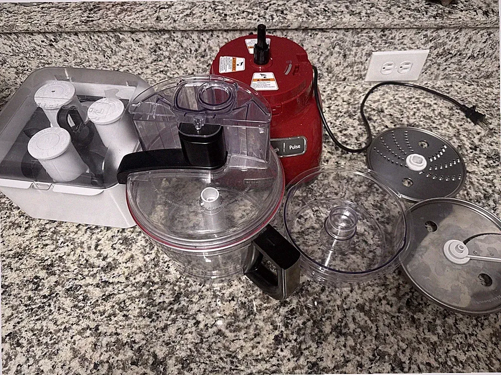 KitchenAid 13‑Cup Food Processor w/ Blades & Accessories KFP1333