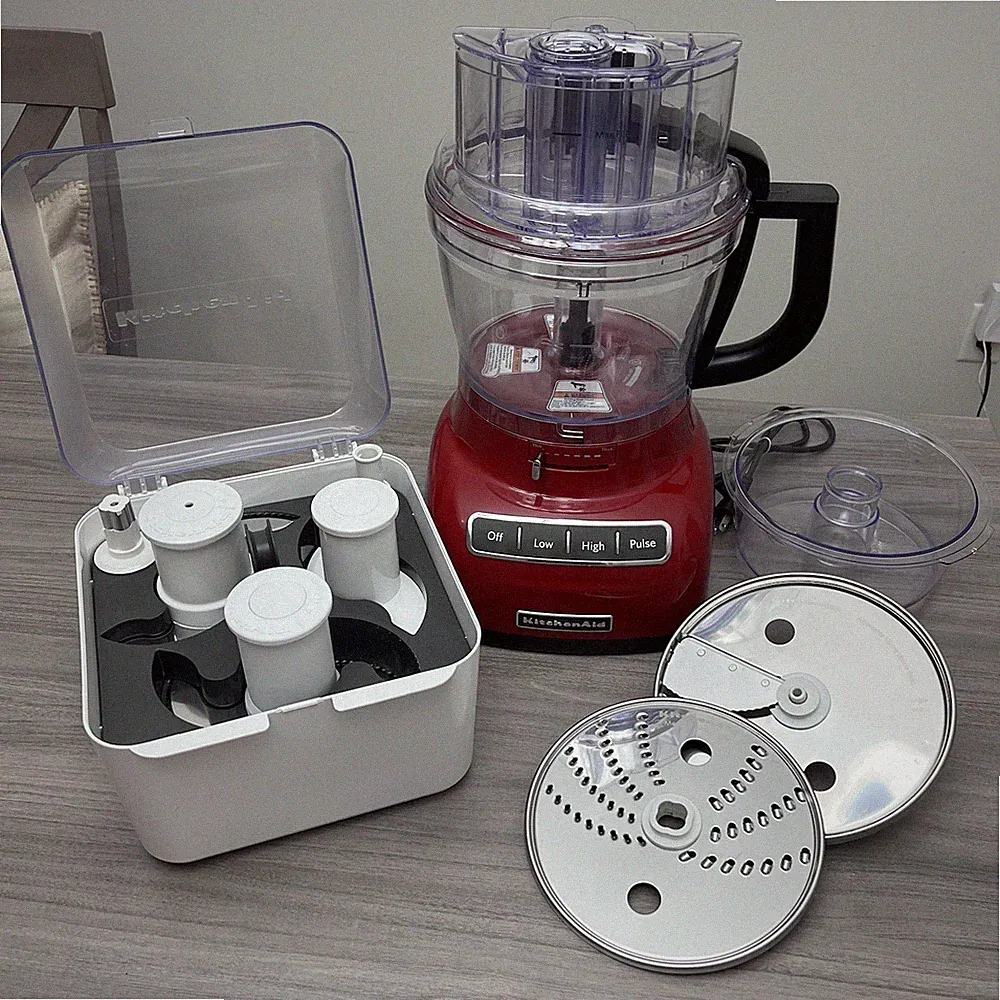 KitchenAid 13‑Cup Food Processor w/ Blades & Accessories KFP1333