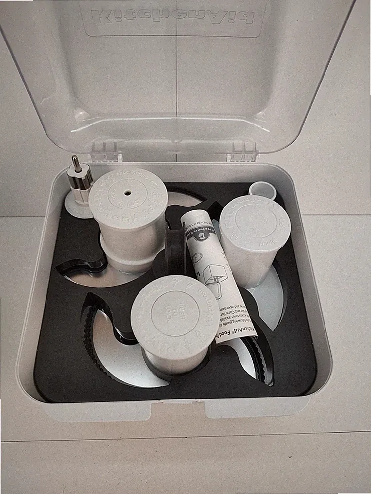 KitchenAid 14 Cup Food Processor Blades & Disc Set W/ Case KFP1356 W10424583A