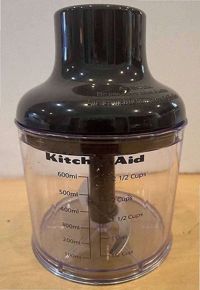 KitchenAid 2.5-Cup Food Chopper W/Blade Attachment for Immersion Hand Blender