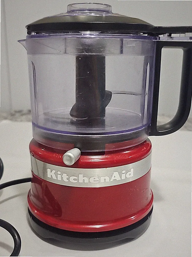 KitchenAid 3.5 Cup Food Chopper Empire Red Mini Food Processor - For Parts Repai