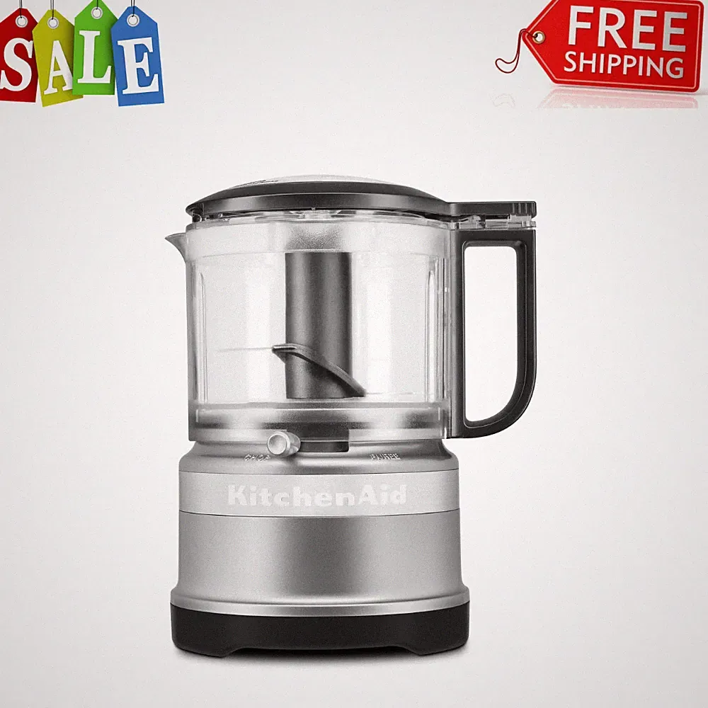 KitchenAid 3.5 Cup Food Chopper KFC3510, Mini Food Processor, Electric Blender