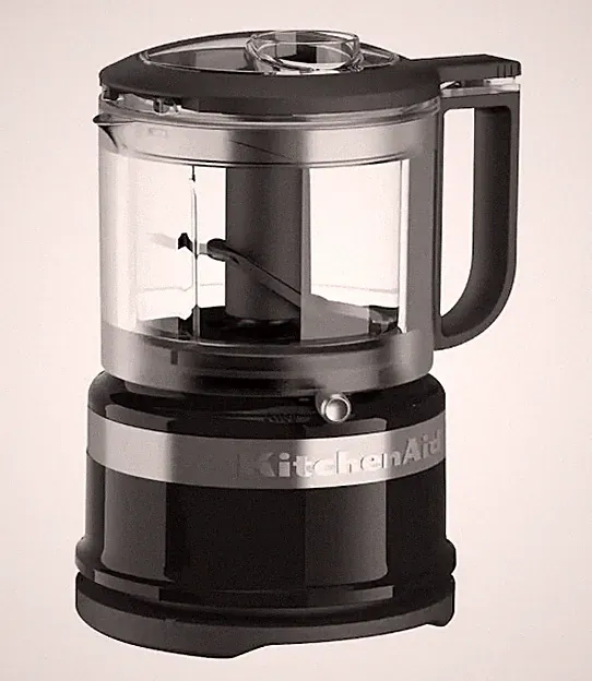 KitchenAid - 3.5-Cup Mini Food Processor - Onyx Black