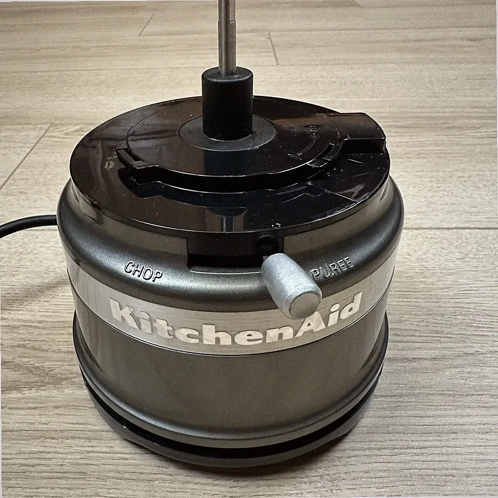 KitchenAid 3.5 Cups Food Chopper Processor Base Only Gray KFC3516WH Tested Works