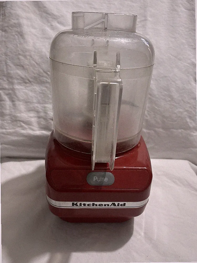 KitchenAid 3 Cup Food Processor Chopper KFC3100ER2 Works Great