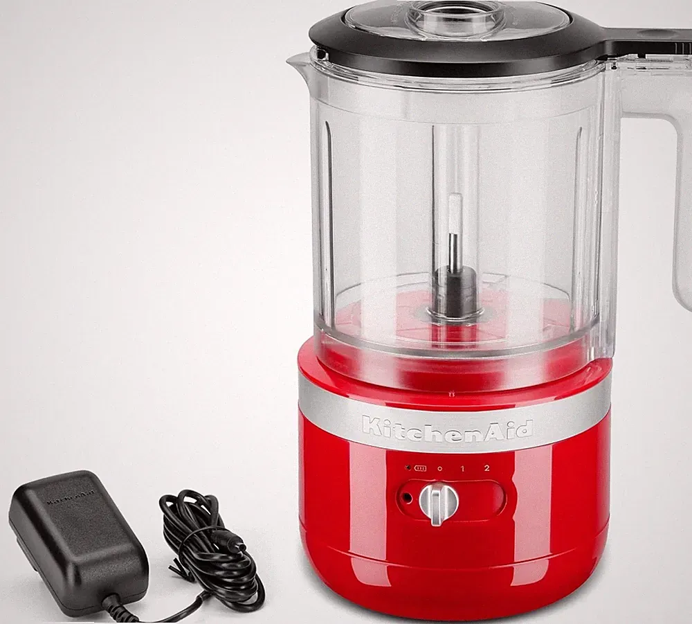 KitchenAid 5 Cup Cordless Food Chopper KFCB519PA Passion Red
