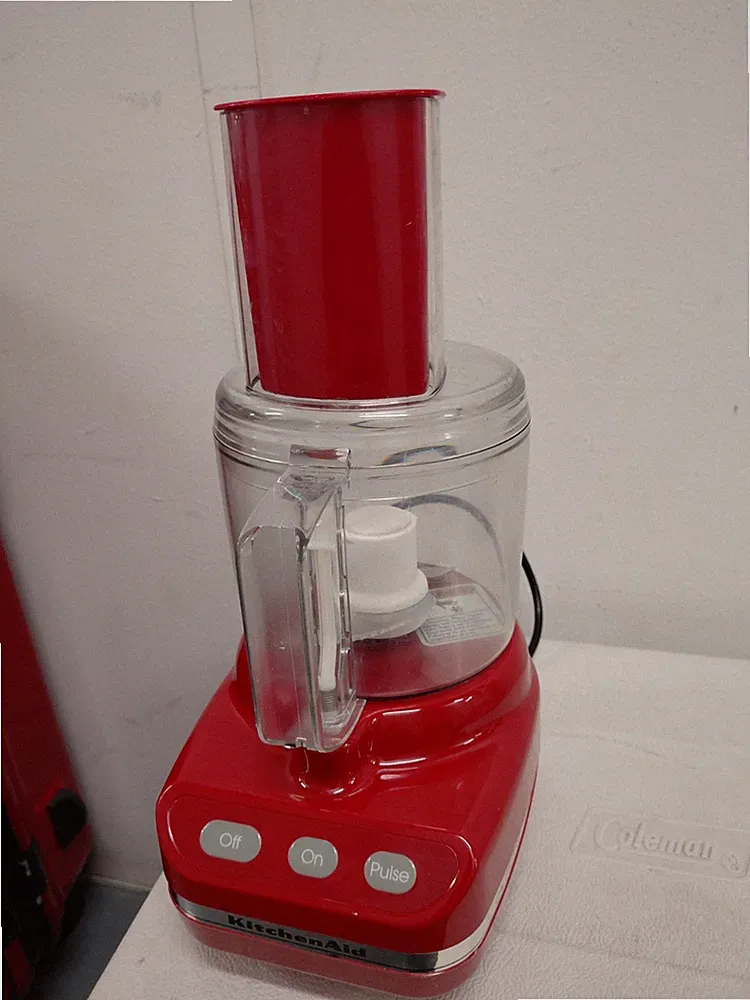 KitchenAid 5 Cup Little Ultra Power Food Processor RRKFP350 ER, Red, Works Well
