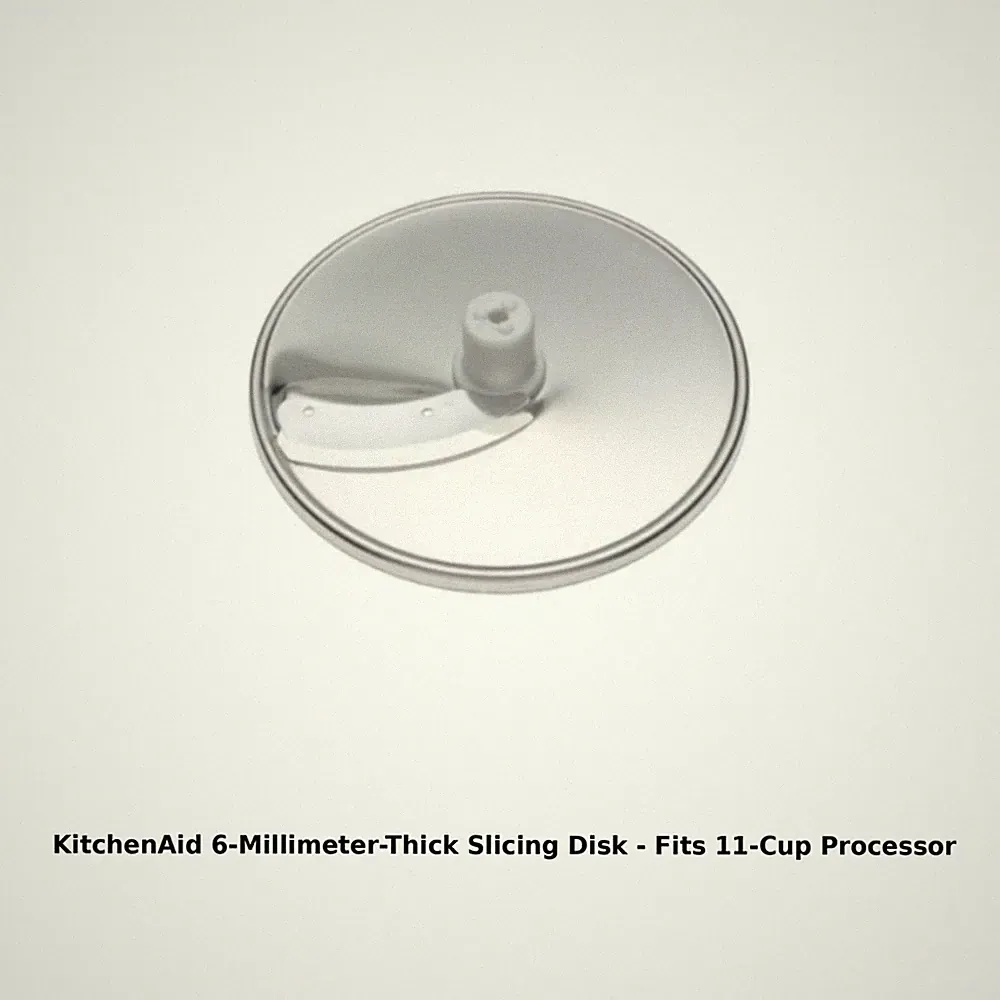 KitchenAid 6-Millimeter-Thick Slicing JULIENNE Disk, fits 11-Cup Processor