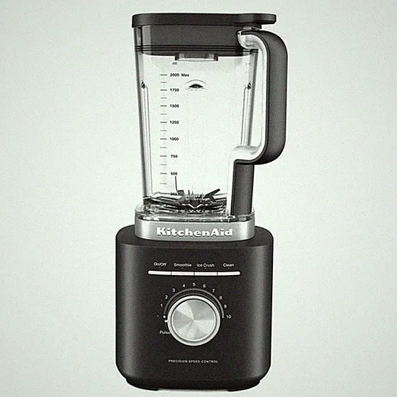 KitchenAid 68 oz Pure Power Blender, 1700 Watt Peak Power*, Matte Black