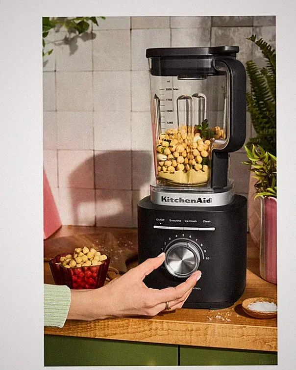 KitchenAid 68 oz Pure Power Blender, 1700 Watt Peak Power, Matte Black
