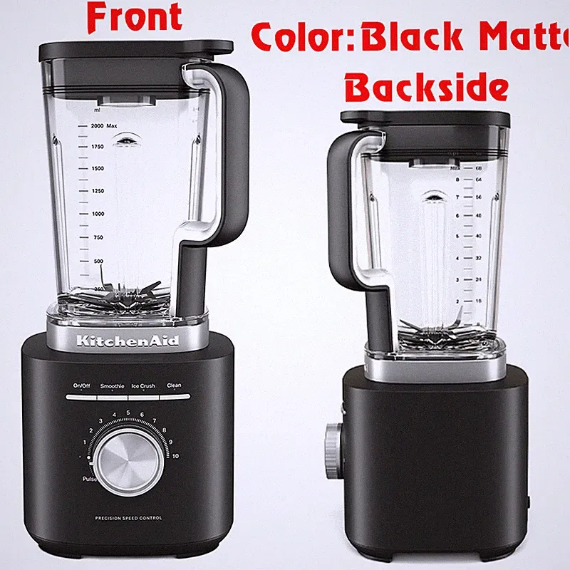 KitchenAid 68oz Pure Power Blender 1700W Peak Matte Black Countertop,Residential