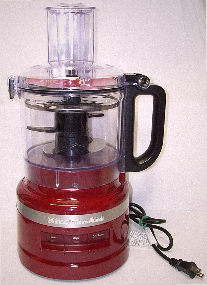 KitchenAid 7 Cup 1.7 Liter Food Processor Plus RED KFP0719 BRAND NEW!!! *NO BOX*