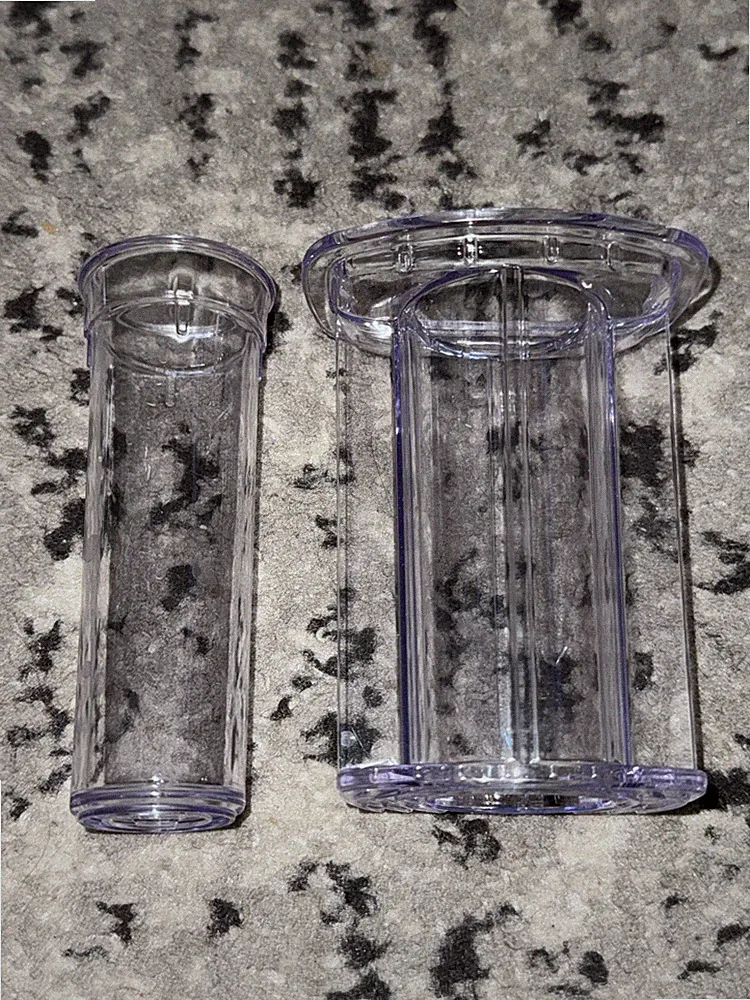 KitchenAid 7 Cup Food Processor E105402 PUSHER ONLY 2 Piece OEM Replacement Part