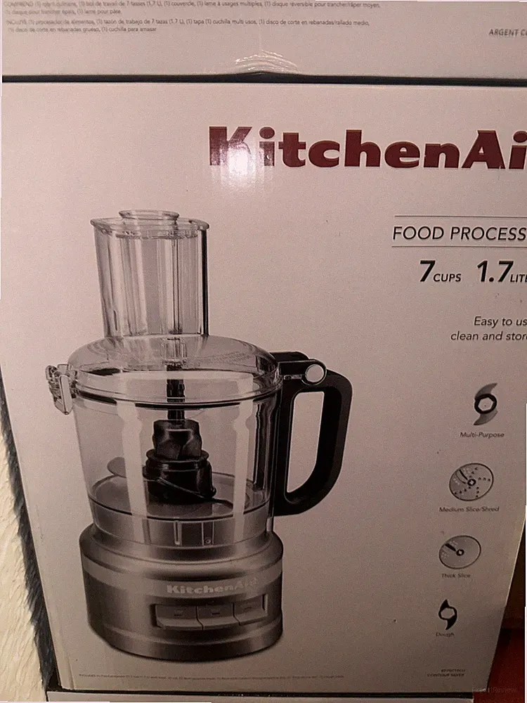 KitchenAid 7 Cup Food Processor Plus, Contour Silver 2 DAY SHIPPING‼️🚛⚡️
