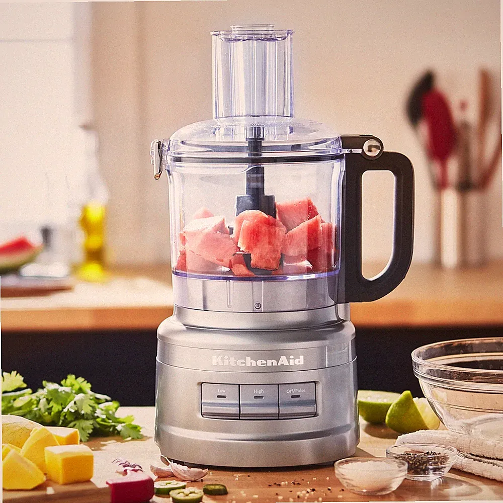 KitchenAid 7 Cup Food Processor - Silver (KFP0719CU)
