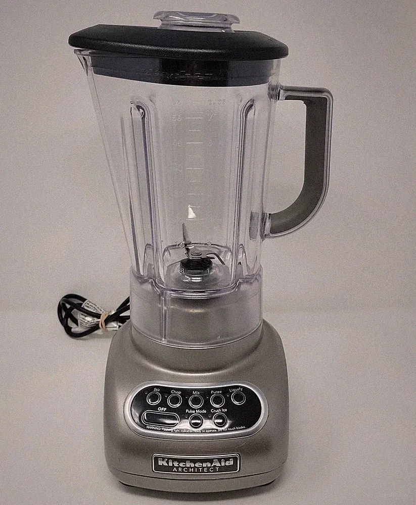 KitchenAid 7-Speed Blender in Silver*7-Cup Pitcher*KSB560MC0 WORKS